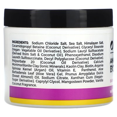 Zion Health, Adama, Ancient Clay, Body Scrub, Vanilla Coconut, 4 uncje (113 g)