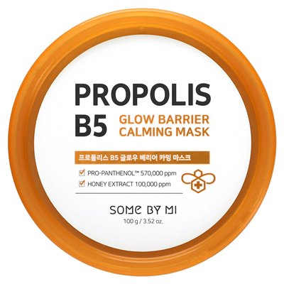 Some by MI, Propolis B5, Glow Barrier beruhigende Schönheitsmaske, 3,52 oz (100 g)