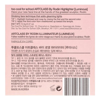 Too Cool for School, Artclass von Rodin, Highlighter, 02 Luminous, 0,37 oz (10,5 g)