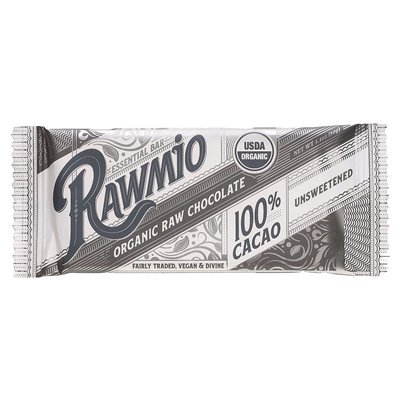 Rawmio, Essential Bar, Organic Raw Chocolate, 100% Cacao, Unsweetened, 1.1 oz (30 g)