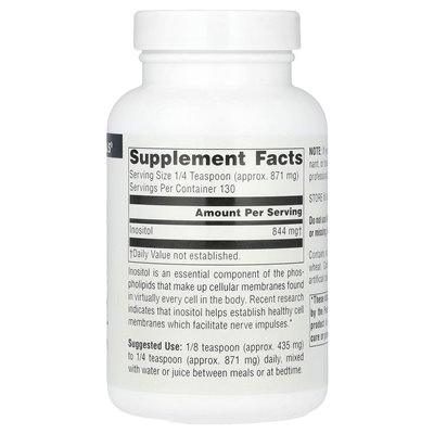 Source Naturals, reines Inositolpulver, 4 oz (113,4 g)
