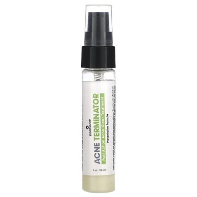 Zion Health, Terminator trądziku, 1 Fl Oz (30 ml) Zion Health, Terminator trądziku, 1 Fl Oz (30 ml)