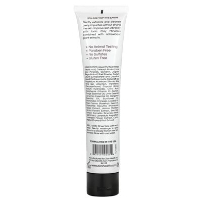 Zion Health, Scrub Face, Tonreiniger, für alle Hauttypen, 4 oz (113 g)