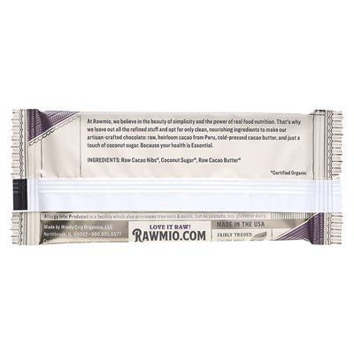 Rawmio, niezbędny bar, organiczna surowa czekolada, 85% kakao, dość ciemne, 1,1 uncji (30 g)