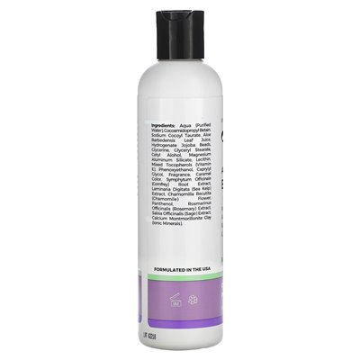 Zion Health, Adama, Starożytne Minerały Body Wash with Ancient Clay, Rosemary &amp Sage, 8 Fl Oz (240 ml)