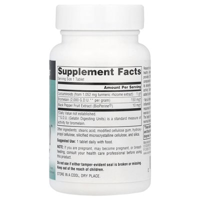 Źródło Naturals, Turmeric 1000 ™, 1000 mg, 30 tabletek
