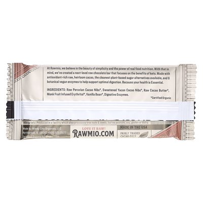 Rawmio, Essential Bar, Bio-Rohschokolade, 72 % Kakao, Keto, 1,1 oz (30 g)