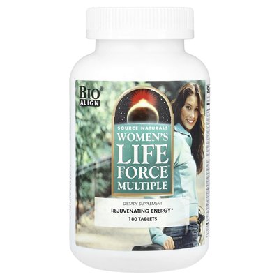 Źródło Naturals, Women's Life Force® wiele, 180 tabletek Źródło Naturals, Women's Life Force® wiele, 180 tabletek