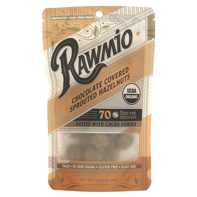 Rawmio, czekoladowe kiełki orzechowe, 2 uncje (56,7 g)