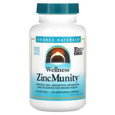 ŹRÓDŁO Naturals, Wellness Zincmunity, 120 kapsułek wegetariańskich