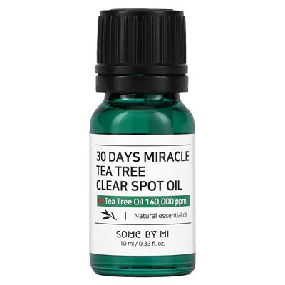 Niektóre według MI, 30 -dniowy Cuda Tree Tree Olej z czysty punkt, 0,33 Fl Oz (10 ml)