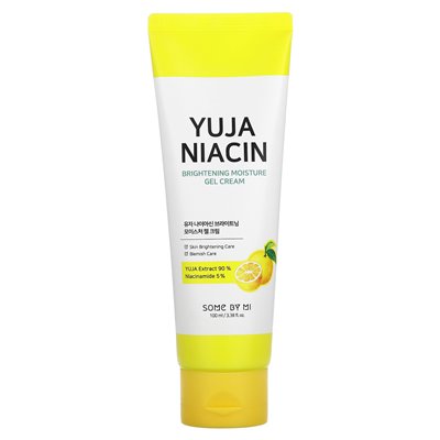 Niektóre autorstwa Mi, Yuja niacyna, rozjaśniający krem ​​żelowy wilgoci, 3,38 uncji (100 ml)