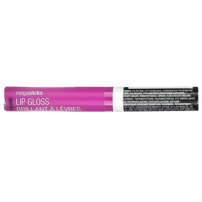 Wet N Wild, Megaslicks, Lip Gloss, 548D Berried Treasure, 0,07 fl oz (1,98 g)