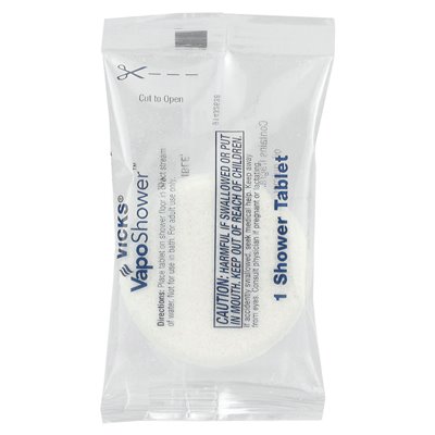 Vicks, Vaposhower, kojące opary, 5 tabletek prysznicowych