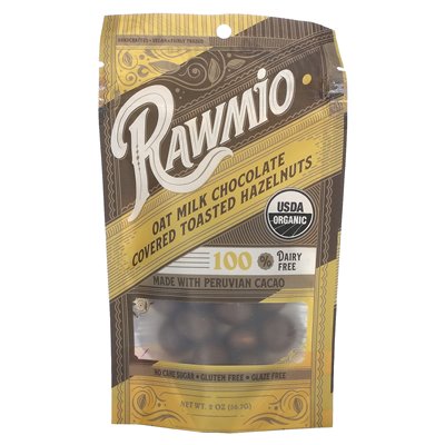 Rawmio, Oat Milk Chocolate Nut Toast, 2 oz (56.7 g)
