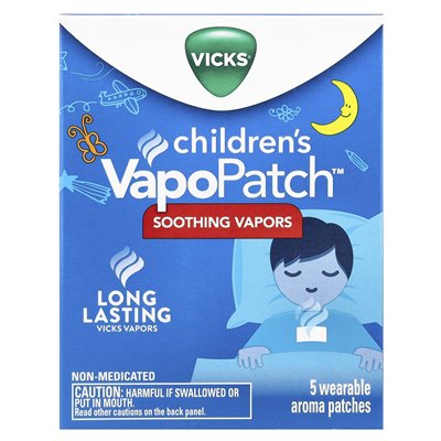 Vicks, Children's Vapopatch ™, 5 łatek do noszenia