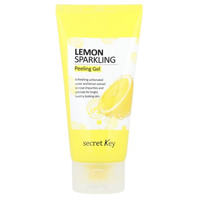 Secret Key, Lemon Sparkling Peeling Gel, 4,05 Fl Oz (120 ml) Secret Key, Lemon Sparkling Peeling Gel, 4,05 Fl Oz (120 ml)