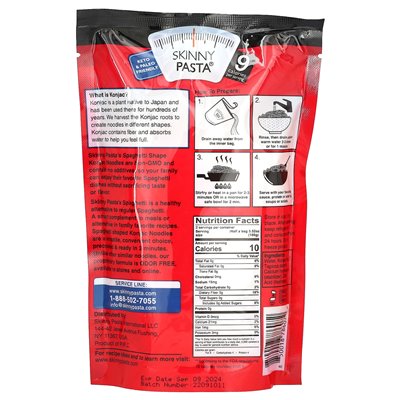 Magere Nudeln, Spaghettiform, Konjak, 9,52 oz (270 g)