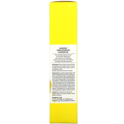 Secret Key, Lemon Cleansing Oil, 5.07 Fl Oz (150 ml)