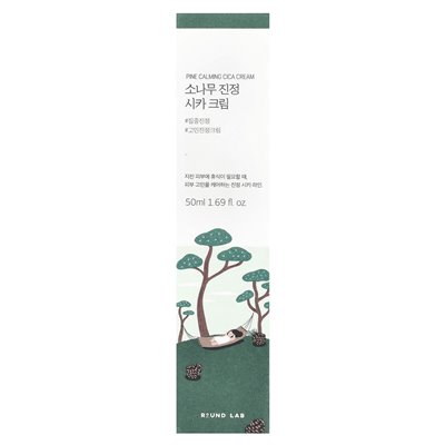 Round Lab, beruhigende Cica-Creme mit Kiefernholz, 50 ml (1,69 fl. oz.)