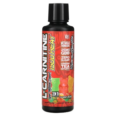 VMI Sports, L-Carnitin 1500 Heat, Gummibärchen, 16 fl oz (473 ml)