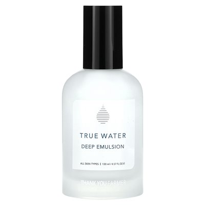 Thank you farmer, True Water, Deep Emulsion, 4.57 fl oz (130 ml)