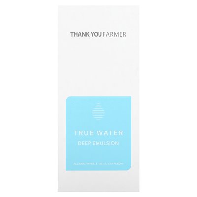 Thank you farmer, True Water, Deep Emulsion, 4.57 fl oz (130 ml)