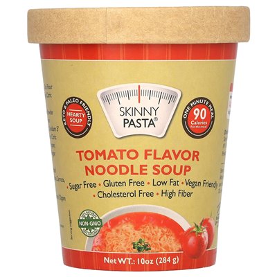 Skinny Pasta, Noodle Soup, Tomato , 10 oz (284 g)