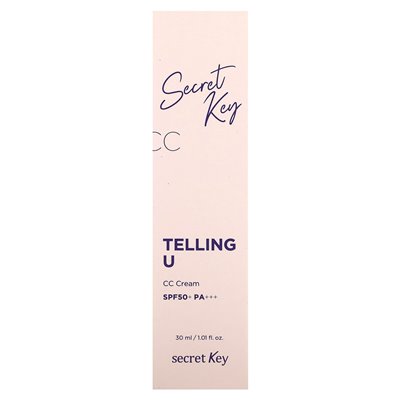 Secret Key, informing U, CC Cream, SPF 50+, PA +++, 1.01 Fl Oz (30 ml)