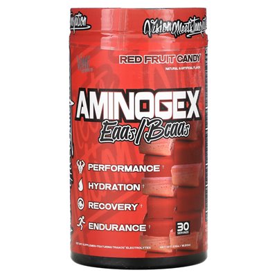 VMI Sports, Aminogex, EAAS/BCAAS, Candy Red Fruit, 18,2 uncji (516 g)