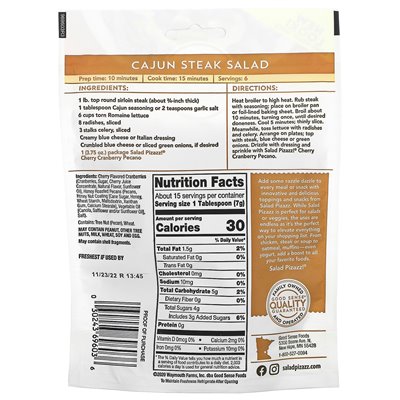 Salad Pizazz!, Fruit &amp Nut Toppers, Cherry Cranberry Pecano, 3,75 uncji (106 g)