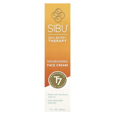Sybu Beauty, Sanddorn-Therapie, nährende Gesichtscreme, 1 fl oz (30 ml)