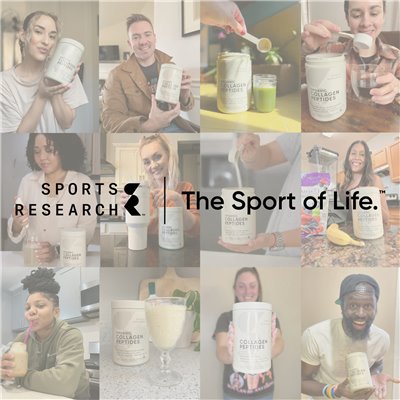 Sports Research, Collagen Peptides, Unbeatable, 1 lb (454 g)
