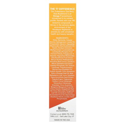 Sybu Beauty, Sanddorn-Therapie, reinigende Tonmaske, 2 Flora (60 ml)