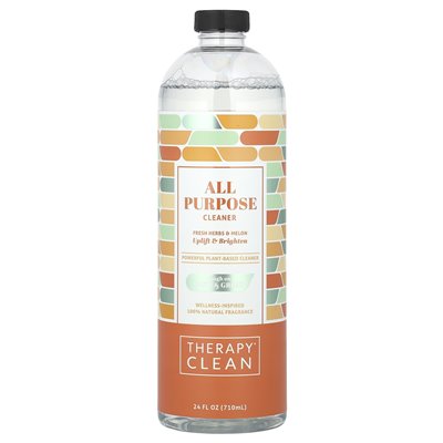 Terapia czysta, czystsze, świeże zioła i melon, 24 Oz (710 ml)