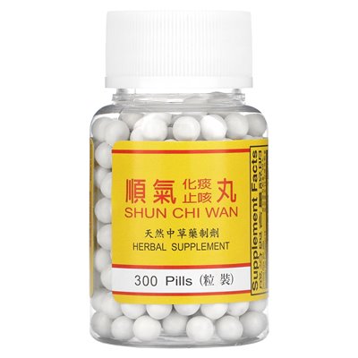 Tong Ren Tang, Shun Chi Wan, unterstützt die Gesundheit von Nase, Rachen, Kehlkopf, Luftröhre und Lunge, 300 Pillen