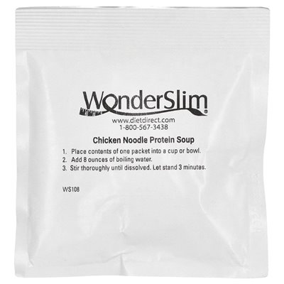 Miracles, Protein Soup, Chicken Pasta, 7 Packs, 22g Each