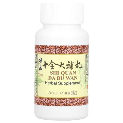 Tong Ren Tang, Shi Quan da bu Wan, 360 tabletek
