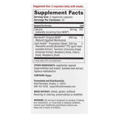 Redd Remedies, Gelenkgesundheit, Fortgeschritten, 60 vegetarische Kapseln