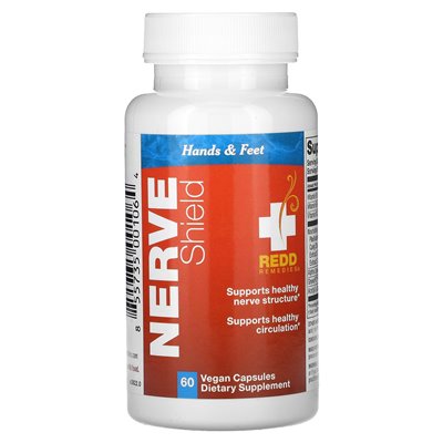 Redd Remedies, Nervenschutz, Hände & Füße, 60 vegane Kapseln