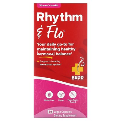 Redd Remedies, Rhythm & Flo, 60 vegane Kapseln
