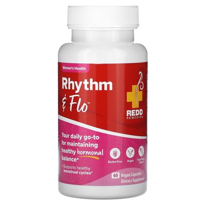 Redd Remedies, Rhythm & Flo, 60 vegane Kapseln