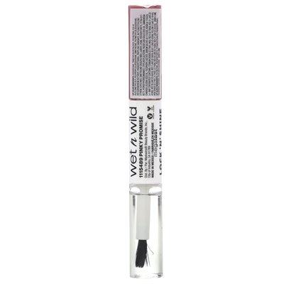Wet N Wild, Megalast, Lock 'N' Shine, Lippenfarbe + Gloss, 1115489 Pinky Promise, 0,26 fl oz (8 ml)