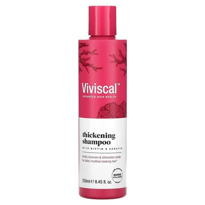 Viviscal, Thickening Shampoo with Biotin & Keratin, 8.45 fl oz (250 ml) Viviscal, Thickening Shampoo with Biotin & Keratin, 8.45 fl oz (250 ml)