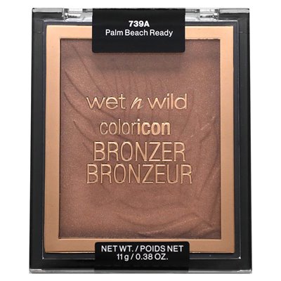 Wet n Wild, ikona kolorów, bronzer, 739a Palm Beach Ready, 0,38 uncji (11 g) Wet n Wild, ikona kolorów, bronzer, 739a Palm Beach Ready, 0,38 uncji (11 g)
