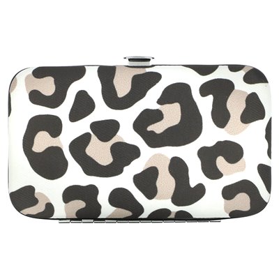 The Vintage Cosmetic Company, manicure bag, leopard, 1 set