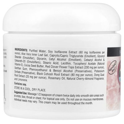Źródło Naturals, krem fito-estrogenowy, 4 uncje (113,4 g) Źródło Naturals, krem fito-estrogenowy, 4 uncje (113,4 g)