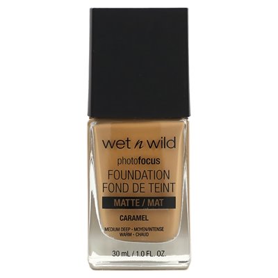 Wet n Wild, Photofocus, Foundation, Matt, 374C Karamell, 1 Fl Oz (30 ml)