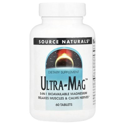 Źródło Naturals, Ultra-Mag ™, 60 tabletek