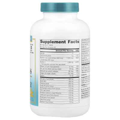 Źródło Naturals, Wellness Formula®, Advance Formne Support, 180 tabletek
